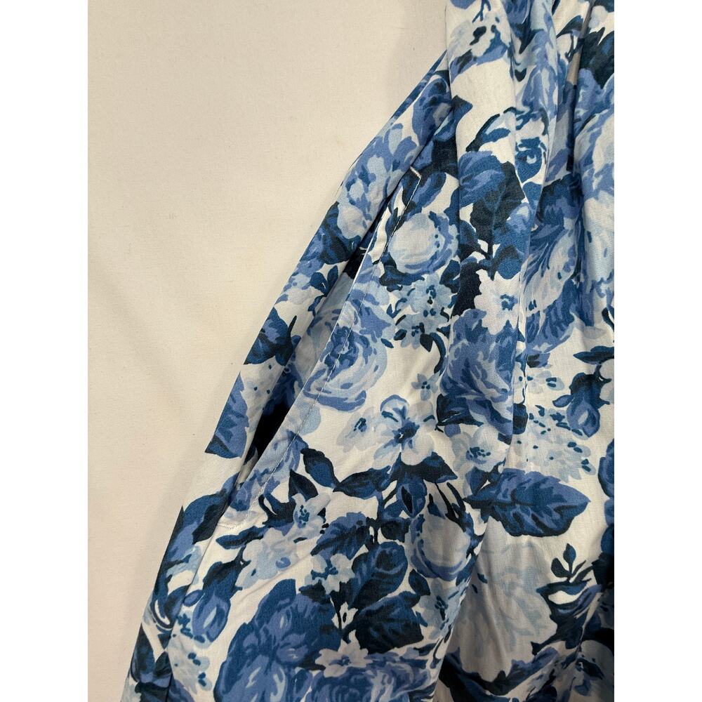 Abercrombie & Fitch Emerson Blue Floral Short Dress Size S - Picture 5 of 13